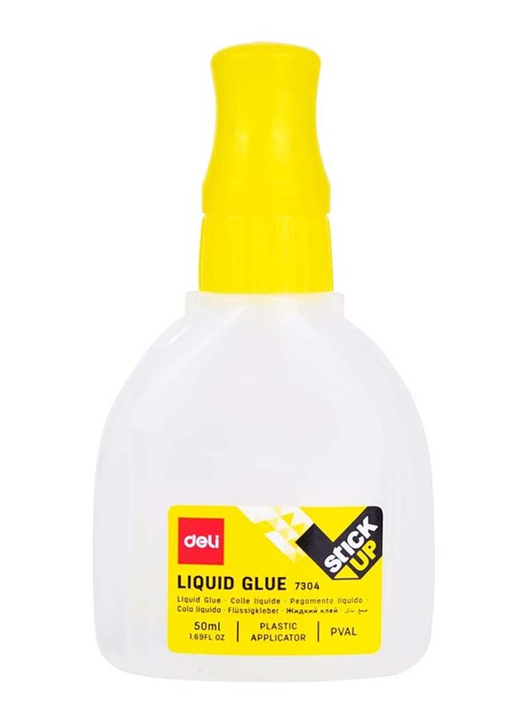 Deli Stick Up Liquid Glue, 7304, 50ml, Clear