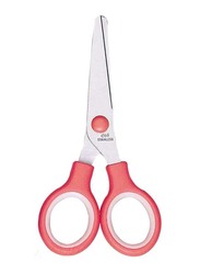 Deli 5.5-inch Small Stainless Steel Scissors, 6007, Red
