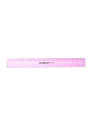 Deli E6209 Flexible Ruler, 300mm, Pink