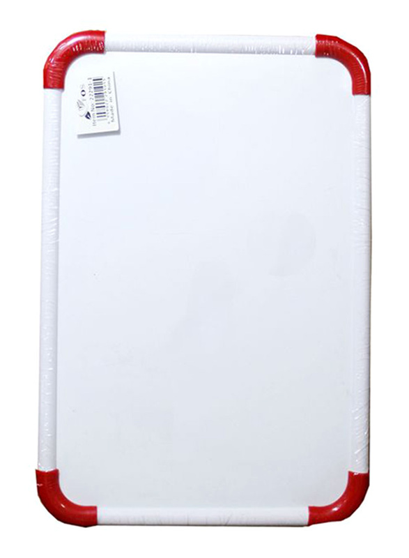 إف أو اس 22291-1 سبورة بيضاء، 20 × 30 سم، أحمر / أبيض