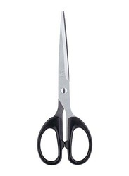 Deli 7-inch Stainless Steel Scissors, 6009, Black