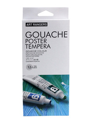 Art Rangers Gouache Color Tubes Set, 12 x 12ml, Multicolor