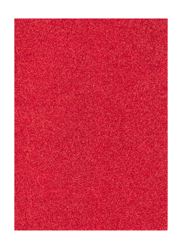 إيفا ورقة فوم لامعة 50 × 70 سم، أحمر