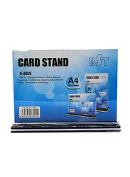 BST A4 Horizontal Sign Holder, K-6025, Clear