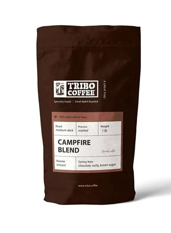 

Tribo Coffee Campfire Blend Specialty Roasted Whole Coffee Beans, 450g