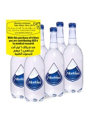 Monviso Natural Mineral Still Water, 6 Bottles x 1 Liter