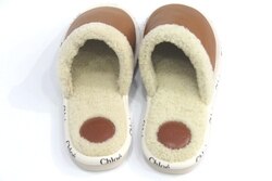 CHLOE' WOODY SLIPPERS, BROWN