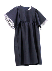 Chloѐ Girls Short Sleeve Dress, 10 Years, Blue
