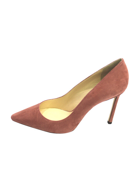 Jimmy Choo Romy 100 Pumps, 41 EU, Dark Blush