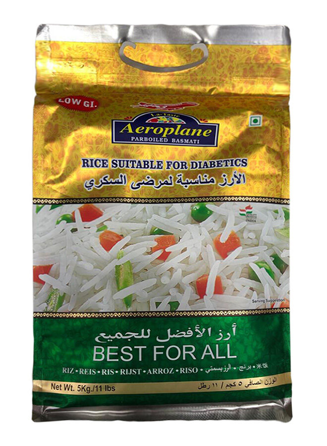Aeroplane Diabetic Basmati Rice, 5 Kg