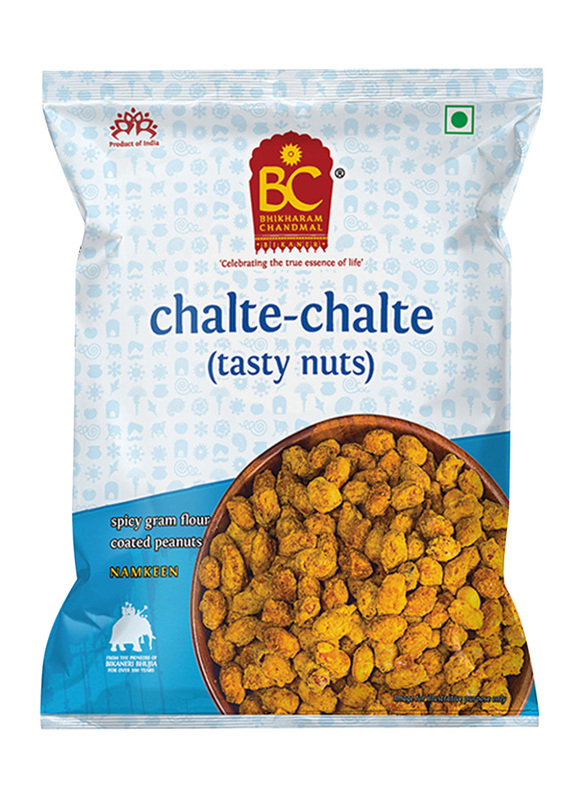 Bhikharam Chandmal Chalte Chalte Tasty Nuts, 2 x 200g