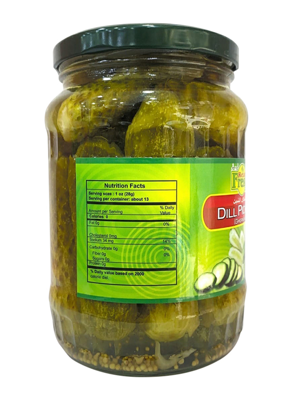 Real Fresh Dill Pickles, 2 x 750ml