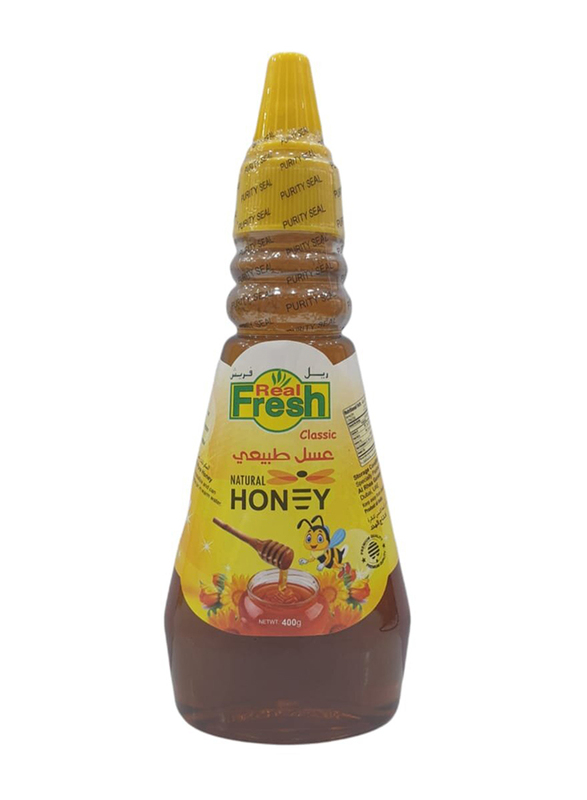 Real Fresh Classic Honey Squeezy Pet Bottle, 2 x 400g