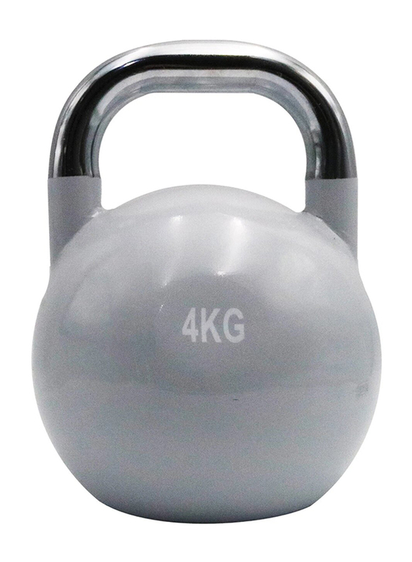 1441 Fitness Cast Iron Competition Kettlebell, 6KG, Grey
