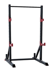 1441 Fitness MDL65 Squat Rack, Black/Red