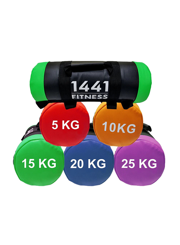 1441 Fitness Crossfit Training Fit Bag, 10KG, Yellow/Black