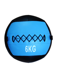 1441 Fitness Wall Ball, 6KG, Blue/Black