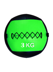 1441 Fitness Wall Ball, 3KG, Green/Black