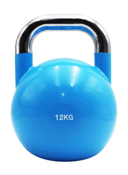 1441 Fitness Cast Iron Competition Kettlebell, 12KG, Blue