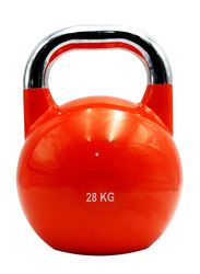 1441 Fitness Cast Iron Competition Kettlebell, 28KG, Orange