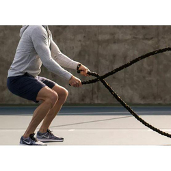 1441 Fitness Battle Rope, 9 Meter, Black