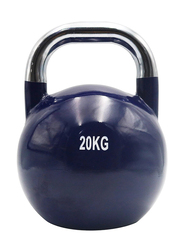 1441 Fitness Cast Iron Competition Kettlebell, 20KG, Navy Blue