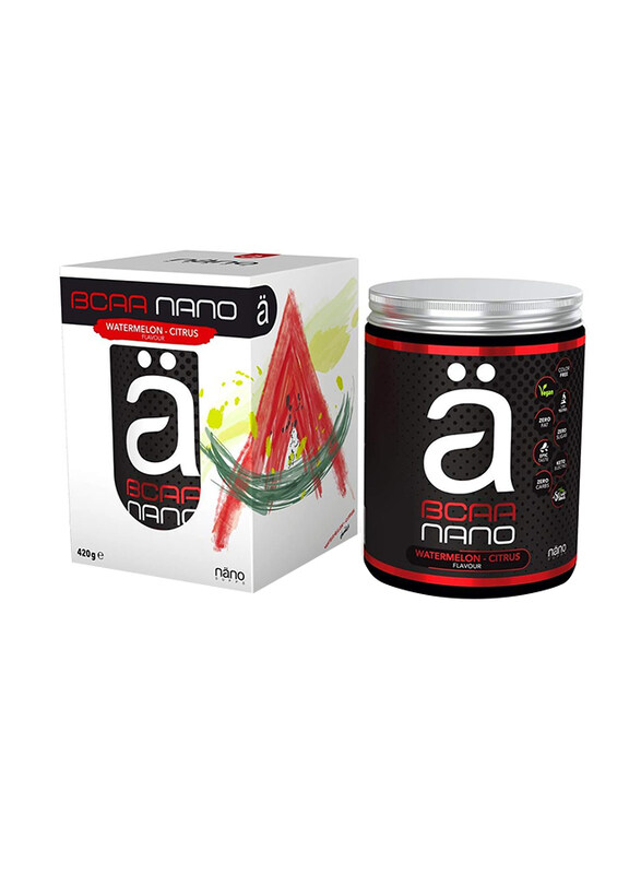 

Nano Supps Bcaa Nano Protein Powder, 420gm, Watermelon Citrus