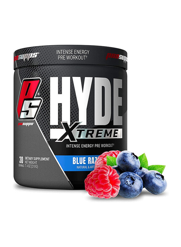 

Prosupps Mr. Hyde Xtreme Pre-workout Powder Energy Drink, 30 Servings, Blue Razz