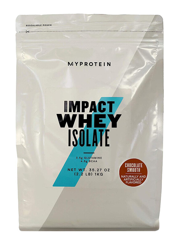 

Myprotein Impact Whey Isolate Protein Powder, 1 Kg, Chocolate Smooth