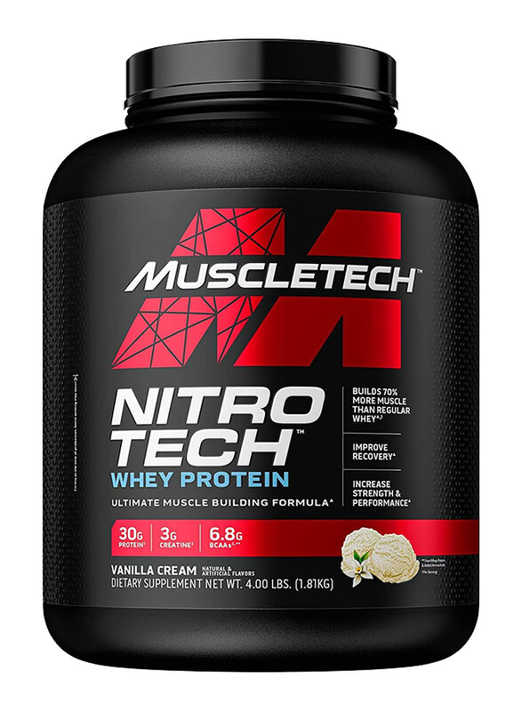 

Muscletech Nitro Tech Why Protein, 1.8 Kg, Vanilla Cream