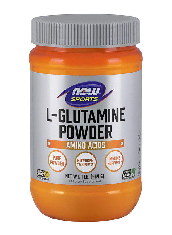 

Now L-Glutamine Pure Powder, 454g