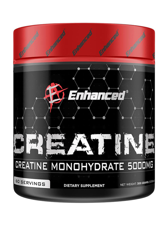 Enhanced Labs Creatine Monohydrate 5000mg, 300gm