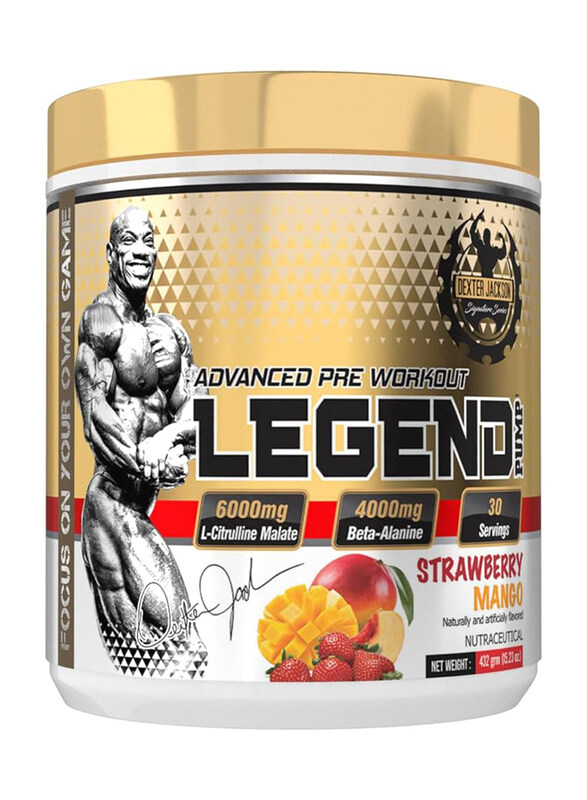 

Dexter Jackson Signature Series Legend Pump, 432gm, Strawberry Mango