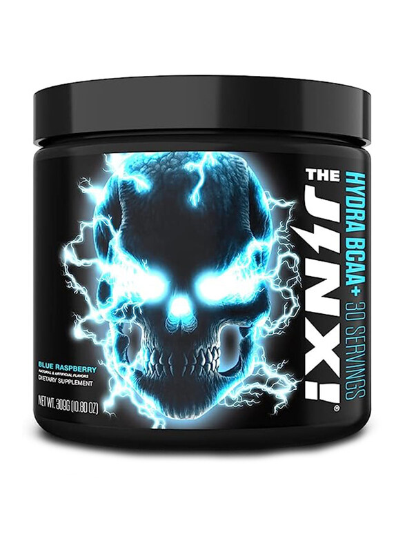 

JNX Sports The Jinx! Hydra BCAA+ Supplement, 30 Servings, Blue Raspberry