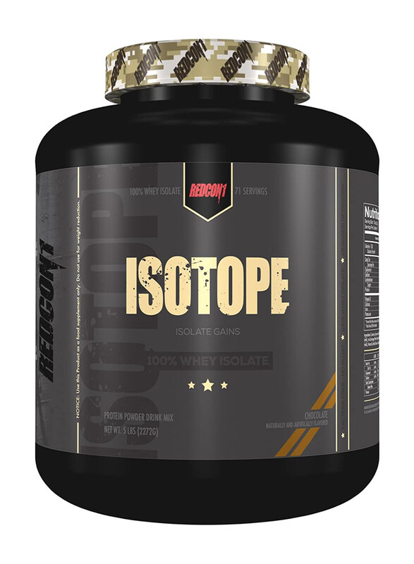 

Redcon1 Isotope Whey Isolate Protein Powder Supplement, 5Lbs, Chocolate