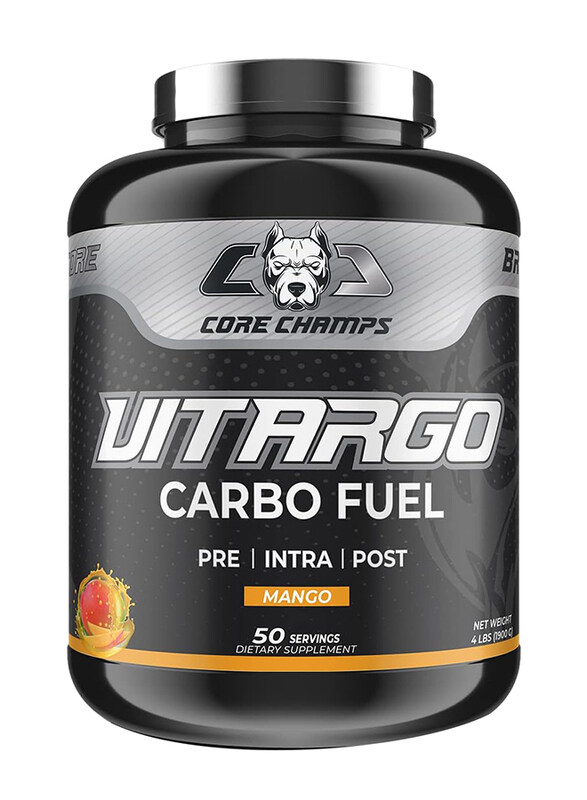 

Core Champs Vitargo Carbo Fuel Dietary Supplement, 4 Lbs, 50 Servings, Mango