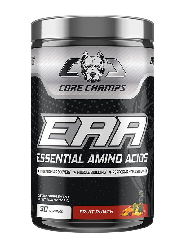 

Core Champs EAA Essential Amino Acids, 30 Servings, 405gm, Fruit Punch