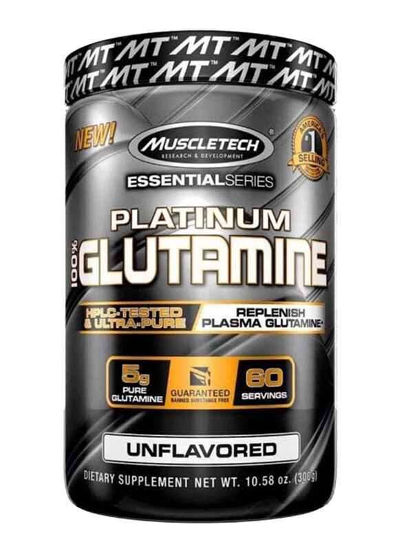 

Muscletech Muscle Tech Platinum Glutamine Dietary Supplement, 302 gm