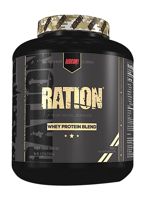 

Redcon1 Ration Whey Protein Blend Powder, 2.27 Kg, Vanilla