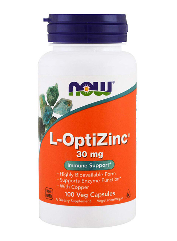 

Now L-OptiZinc Capsules, 30mg, 100 Capsules