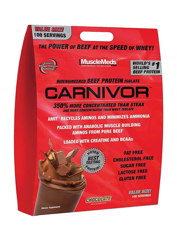 

MuscleMeds Carnivor Beef Protein Isolate Powder, 8 Lbs, Chocolate