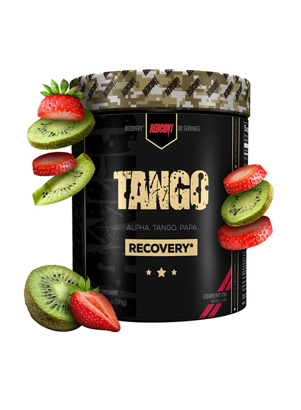 

Redcon1 Tango Recovery Dietary Supplement Powder, 30 Servings, Strawberry & Kiwi