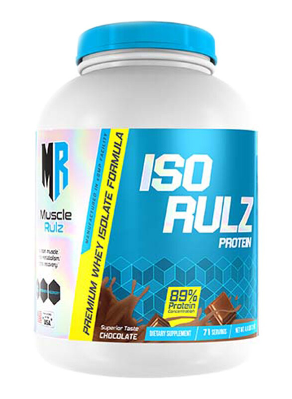 

Muscle Rulz Iso Rulz Protein, 2300 gm, Chocolate