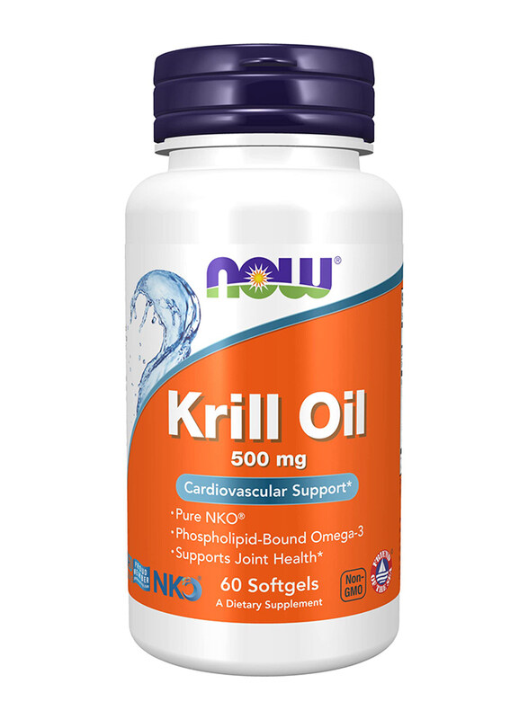 

Now Krill Oil Softgels, 500mg, 60 Softgels