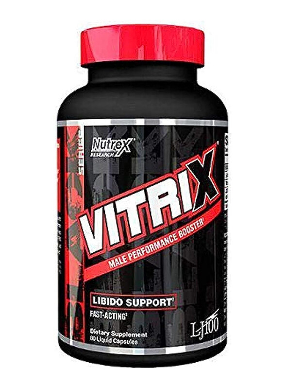 

Nutrex Research Vitrix Energy & Endurance Dietary Supplement, 60 Capsules