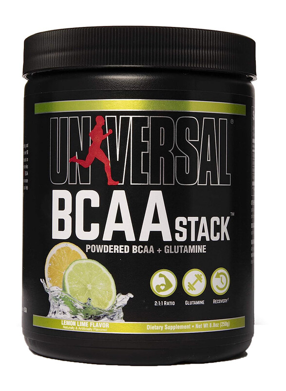 

Universal Nutrition BCAA Stack Supplement, 250g, Lemon Lime