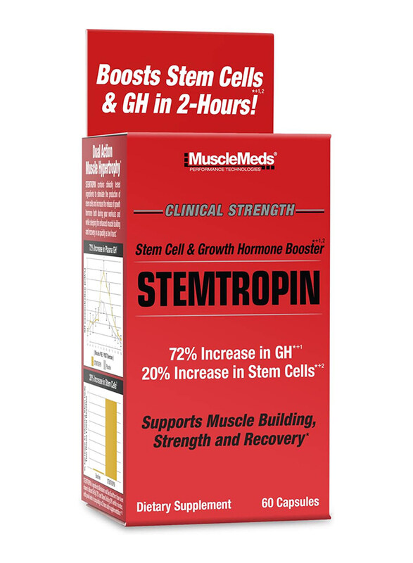 

MuscleMeds Stemtropin GH Booster, 60 Capsules, Unflavoured