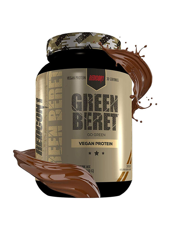 

Redcon1 Green Beret Protein Supplement Powder, Chocolate