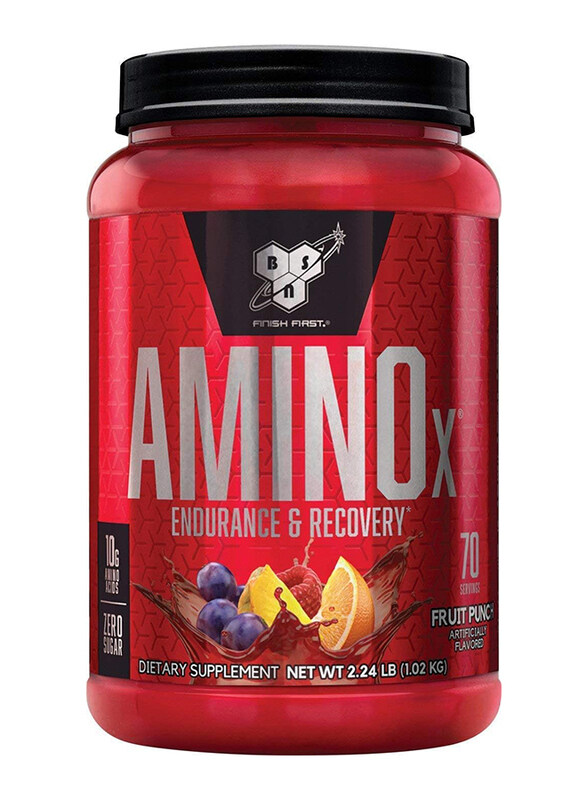 

BSN Amino X Endurance and Recovery Supplement, 1.02Kg, 70 Servings, Fruit Punch