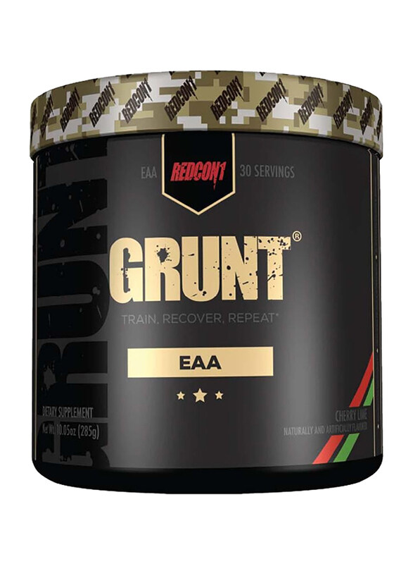 

Redcon1 Grunt EAA Dietary Supplement, 30 Servings, Cherry Lime